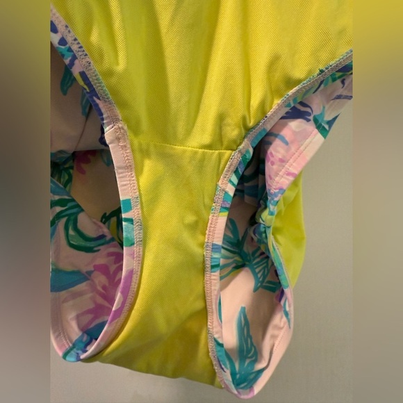 Lilly Pulitzer Jules One Piece Swim Suit Mermaid in the Shade Size 12 - Picture 3 of 13